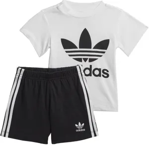 Adidas Originals Infant Short T Shirt Set White Black