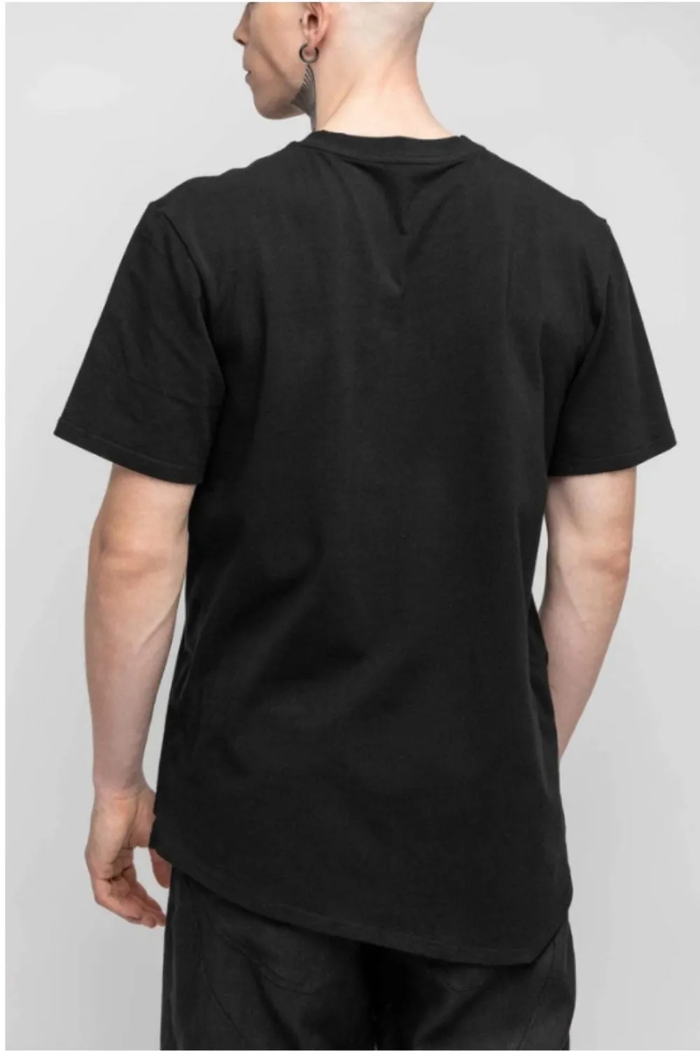 Asymmetric T-Shirt Black