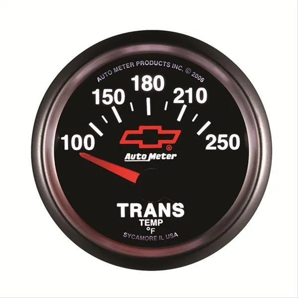 AutoMeter Sport-Comp II Chevy Red Bowtie Analog Gauges 3649-00406