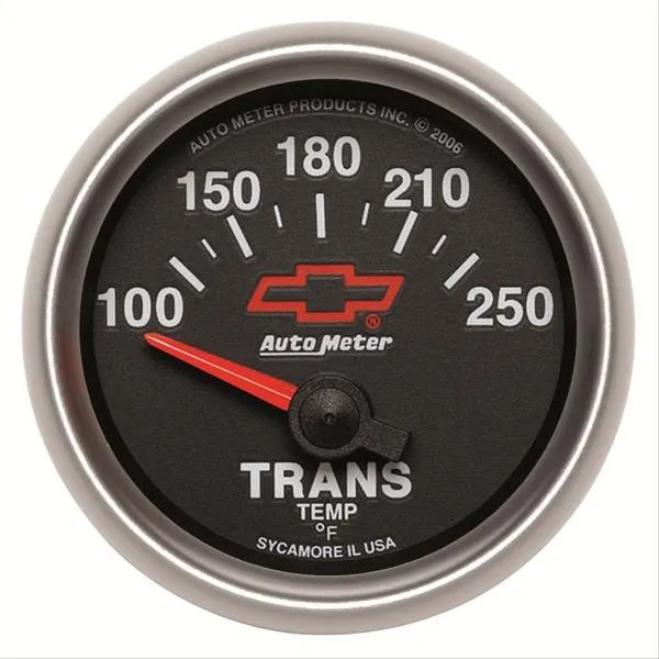 AutoMeter Sport-Comp II Chevy Red Bowtie Analog Gauges 3649-00406