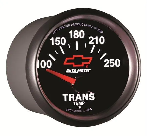 AutoMeter Sport-Comp II Chevy Red Bowtie Analog Gauges 3649-00406