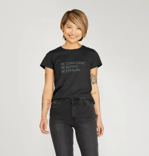 B-Confident Unisex T-shirt Black