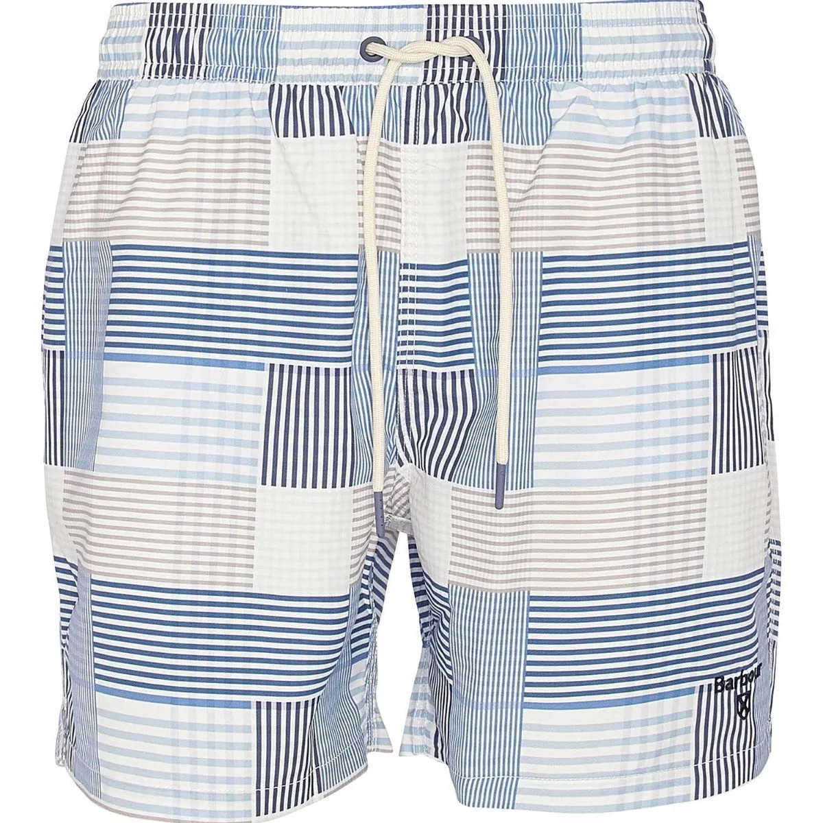 Barbour Men's Patch Swim Shorts in Sky