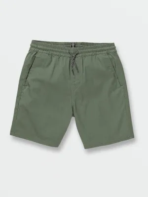 Big Boys Frickin 15" Elastic Waist Shorts - Dark Forest