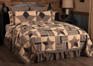 Bingham Star King Quilt 110Wx97L