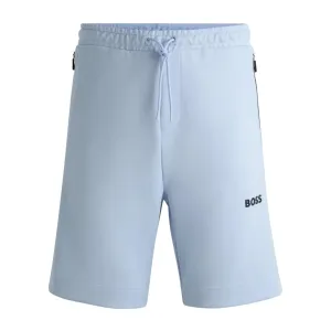 BOSS 3D-Molded Logo Headlo 1 Sweat Blue Shorts