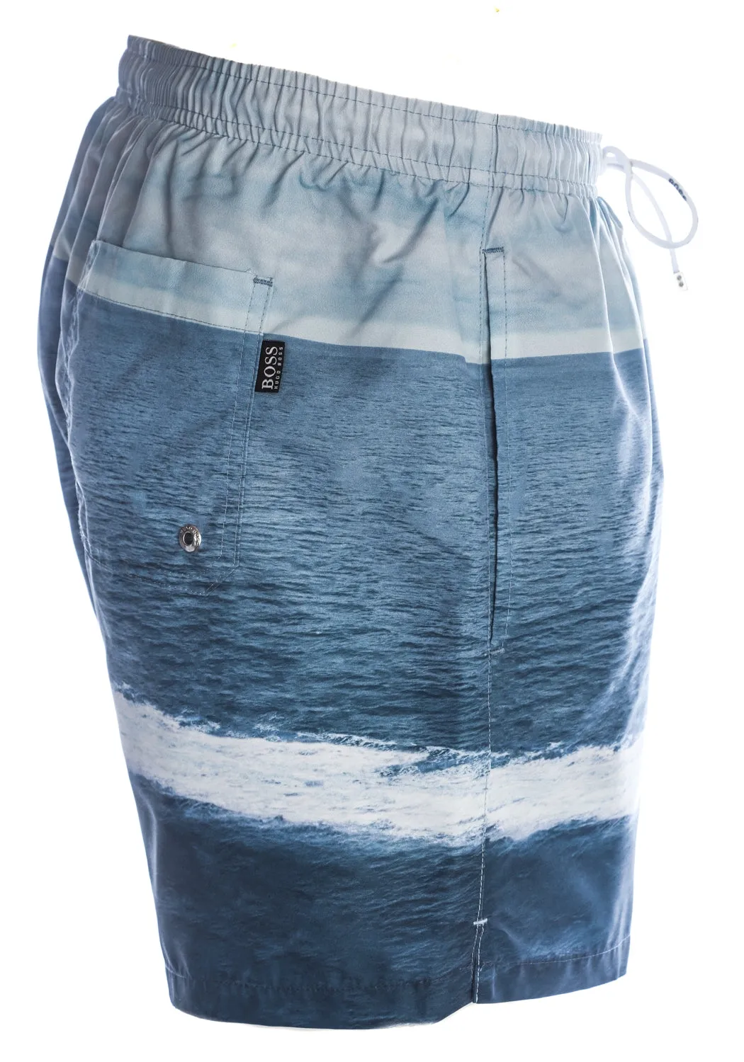 BOSS Springfish Swim Short in Blue