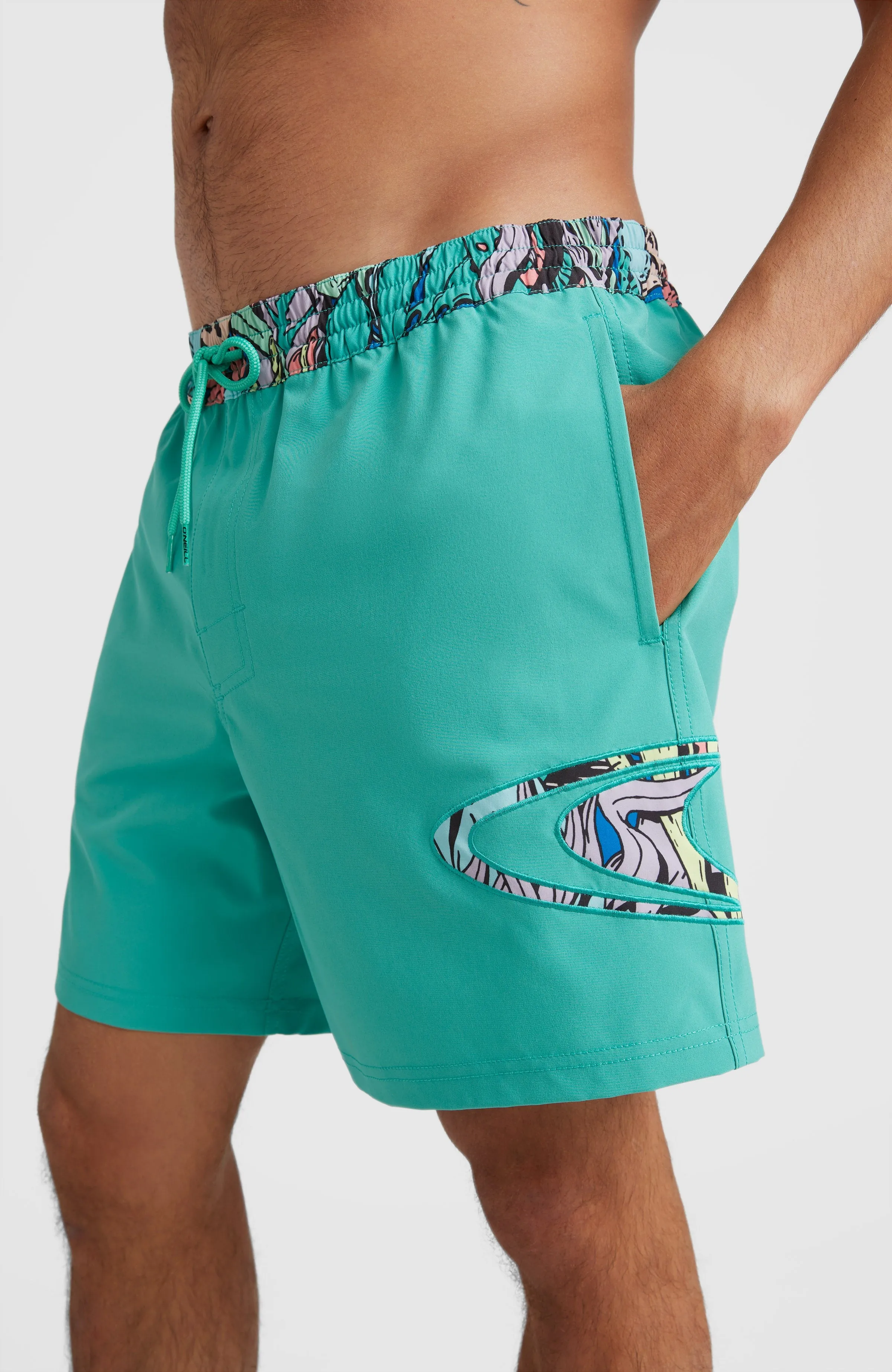 Cali Ocean 16'' Swim Shorts | Sea Green