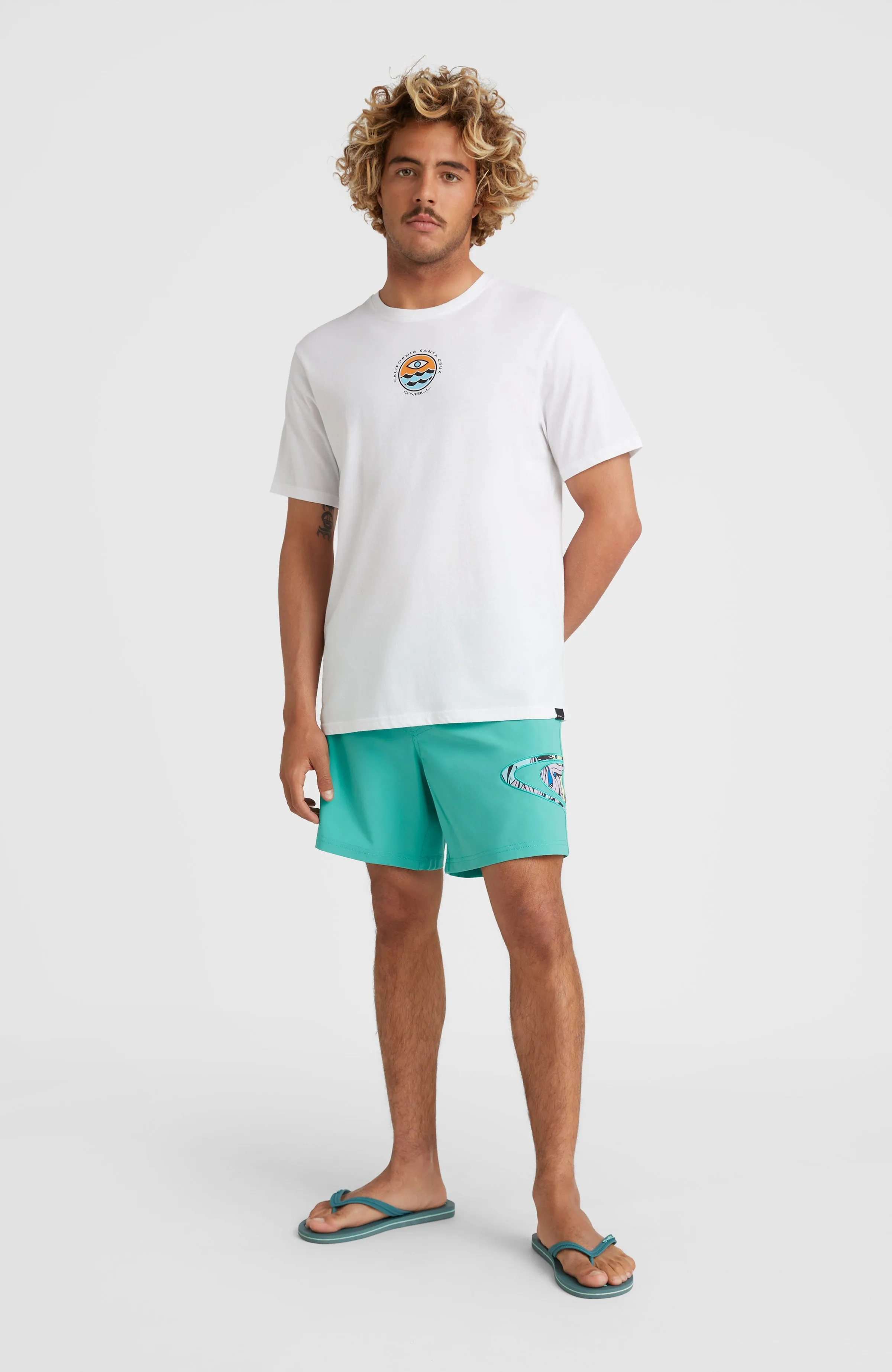 Cali Ocean 16'' Swim Shorts | Sea Green