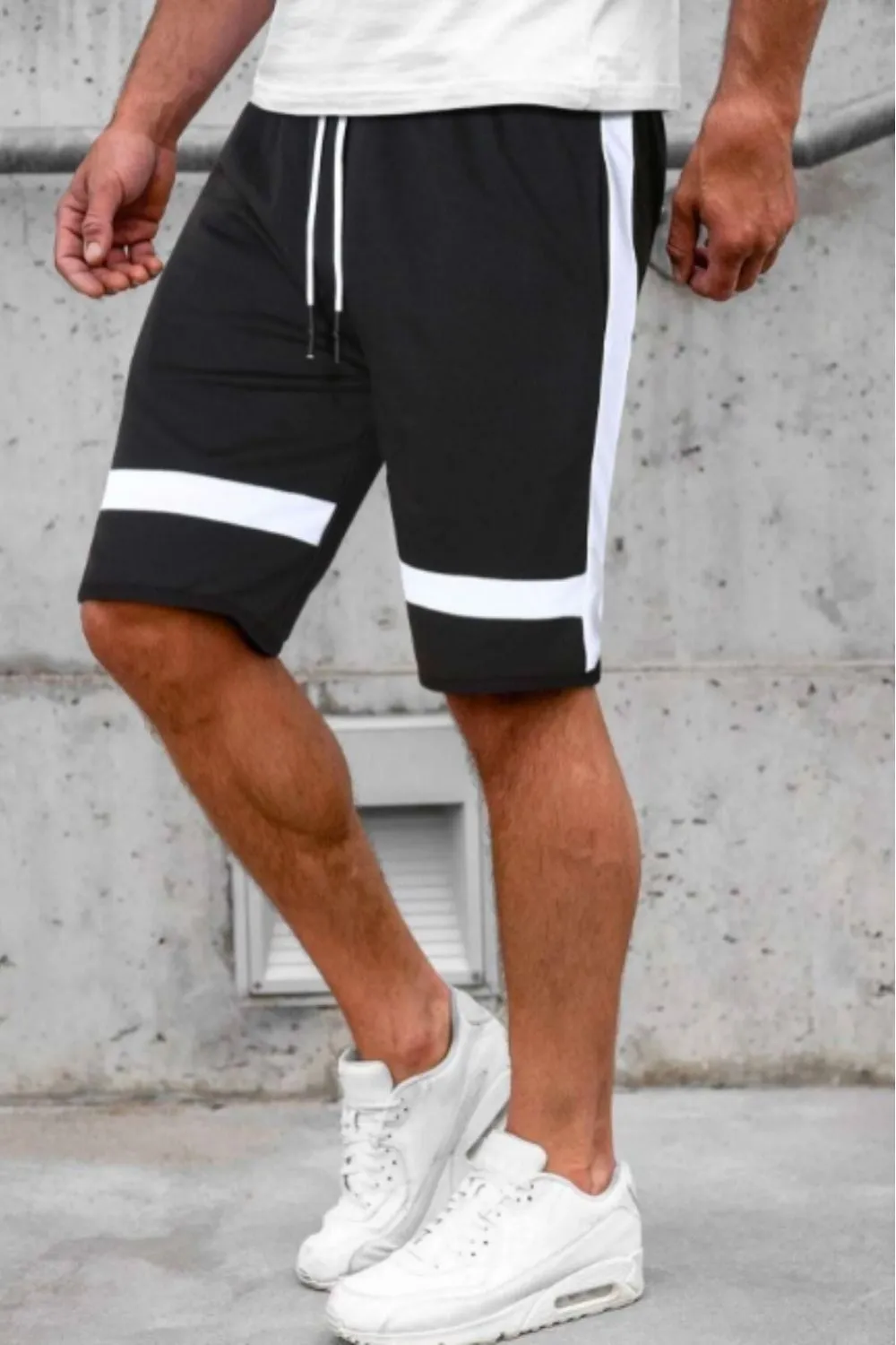 Contrast Panel Shorts