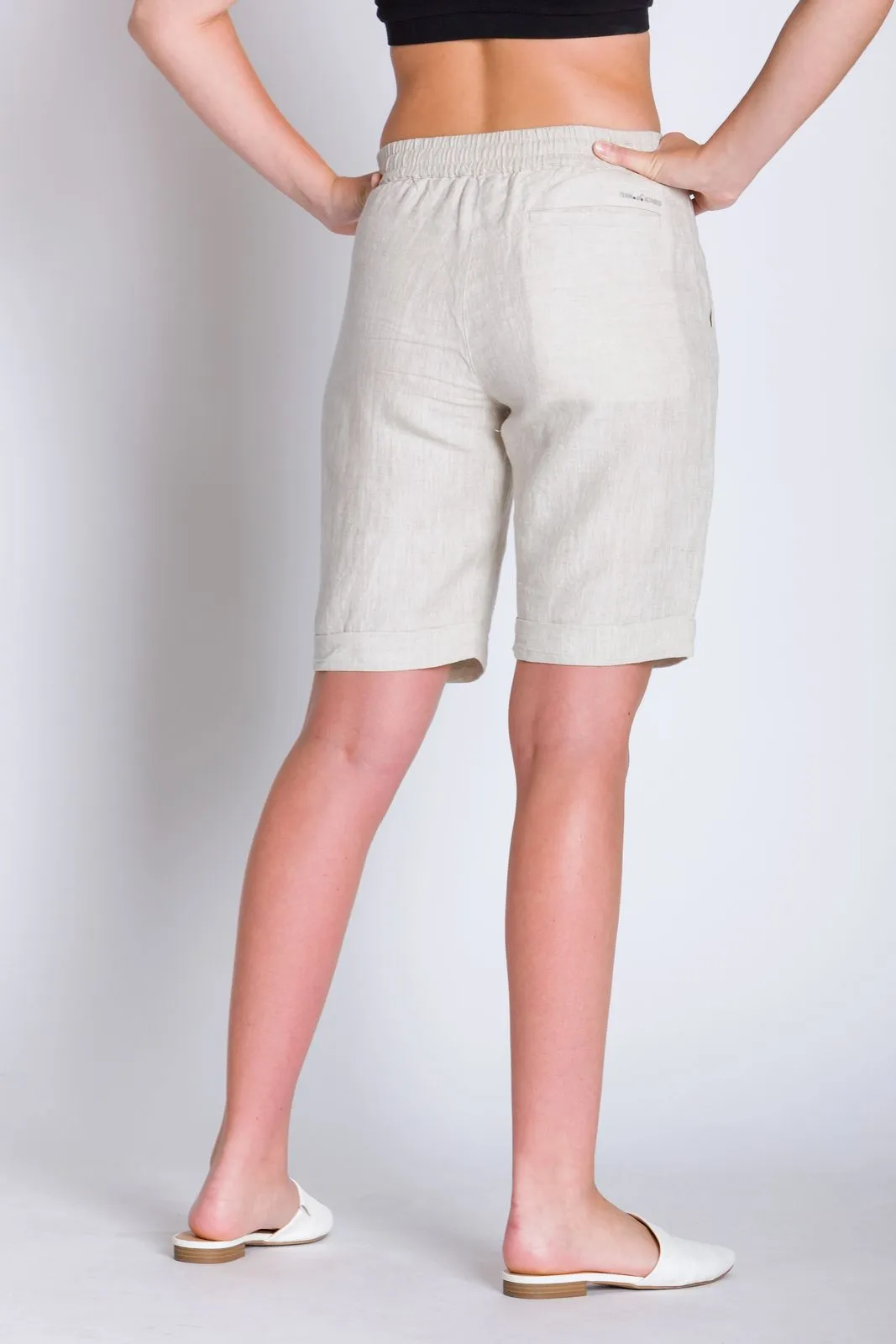 Danie | Women's Linen Bermuda Shorts