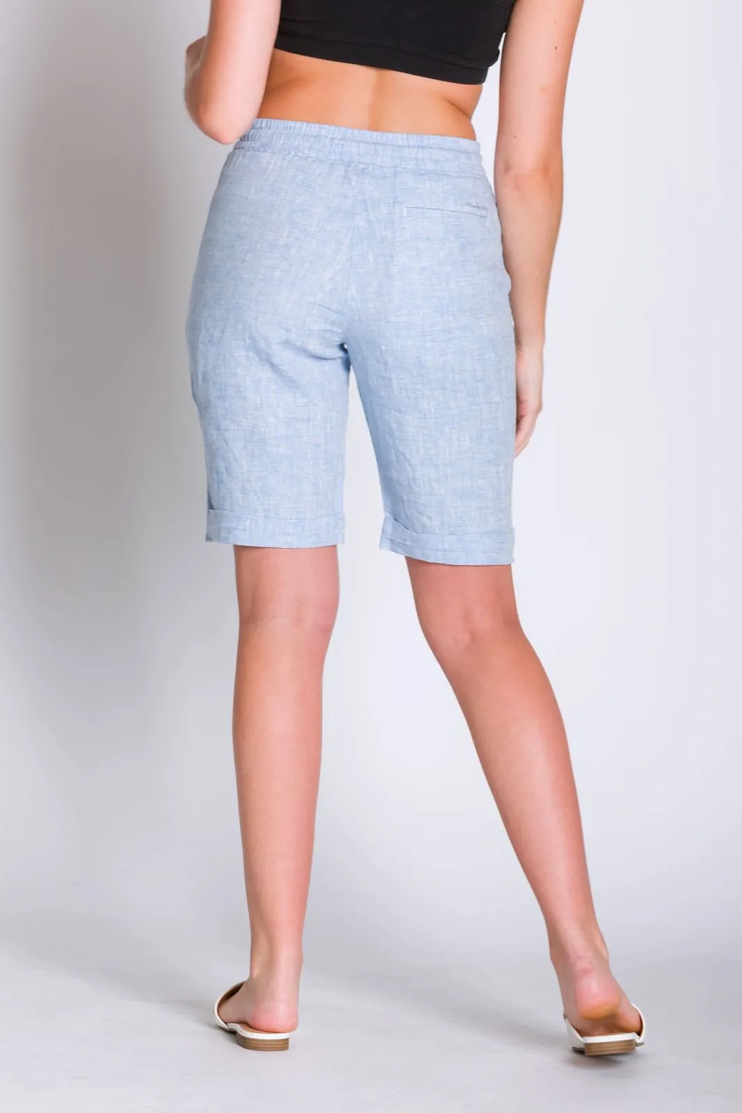 Danie | Women's Linen Bermuda Shorts