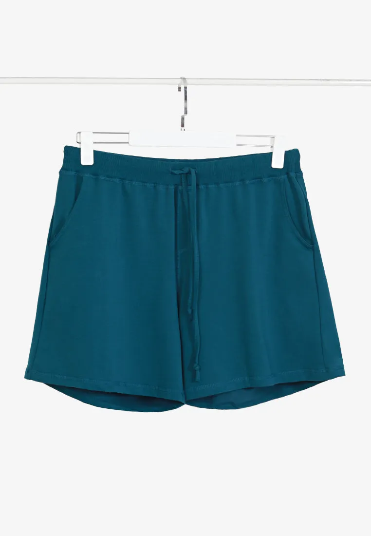 Ethel Easy Drawstring Shorts - Peach