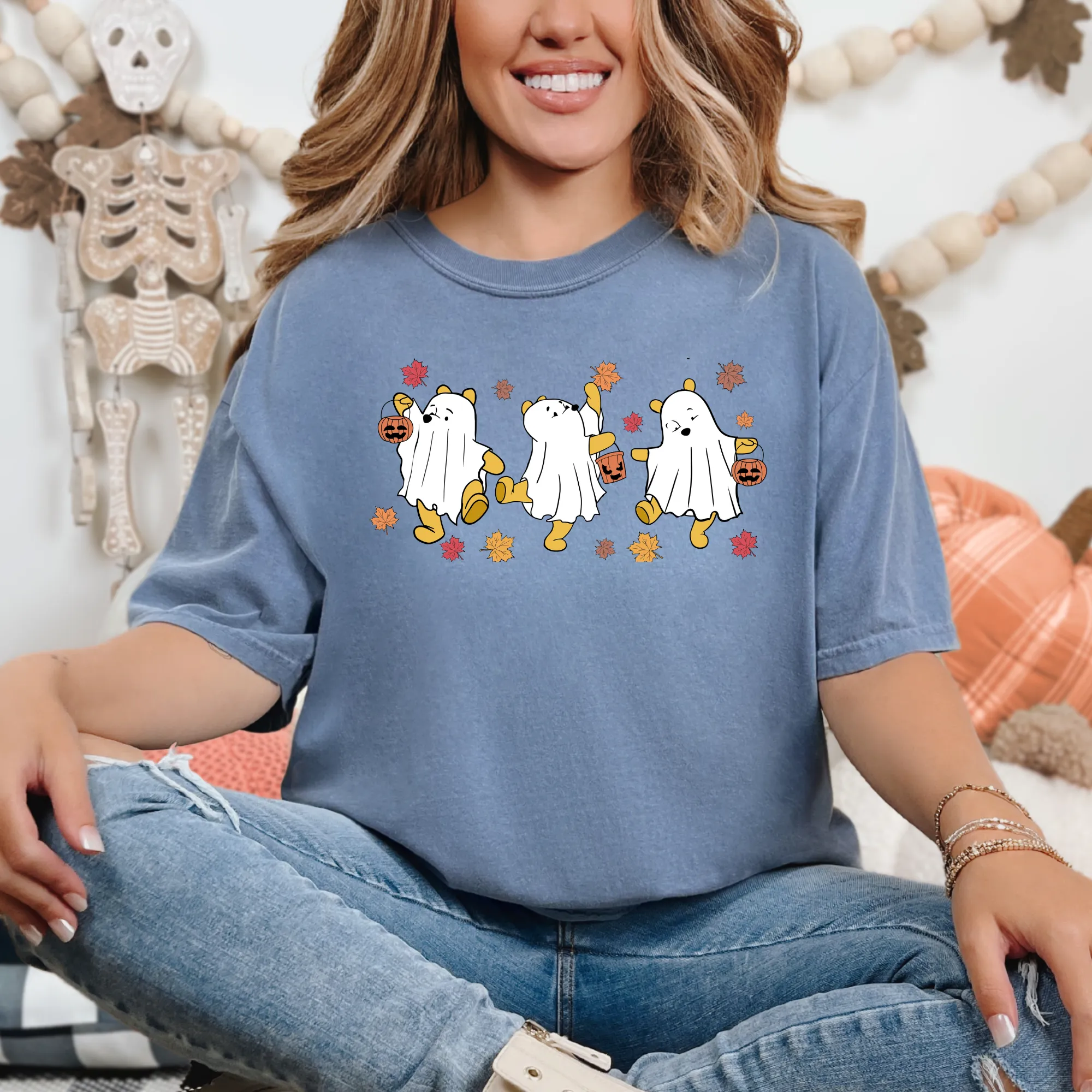 Ghost Yellow Bear Comfort Colors Shirt