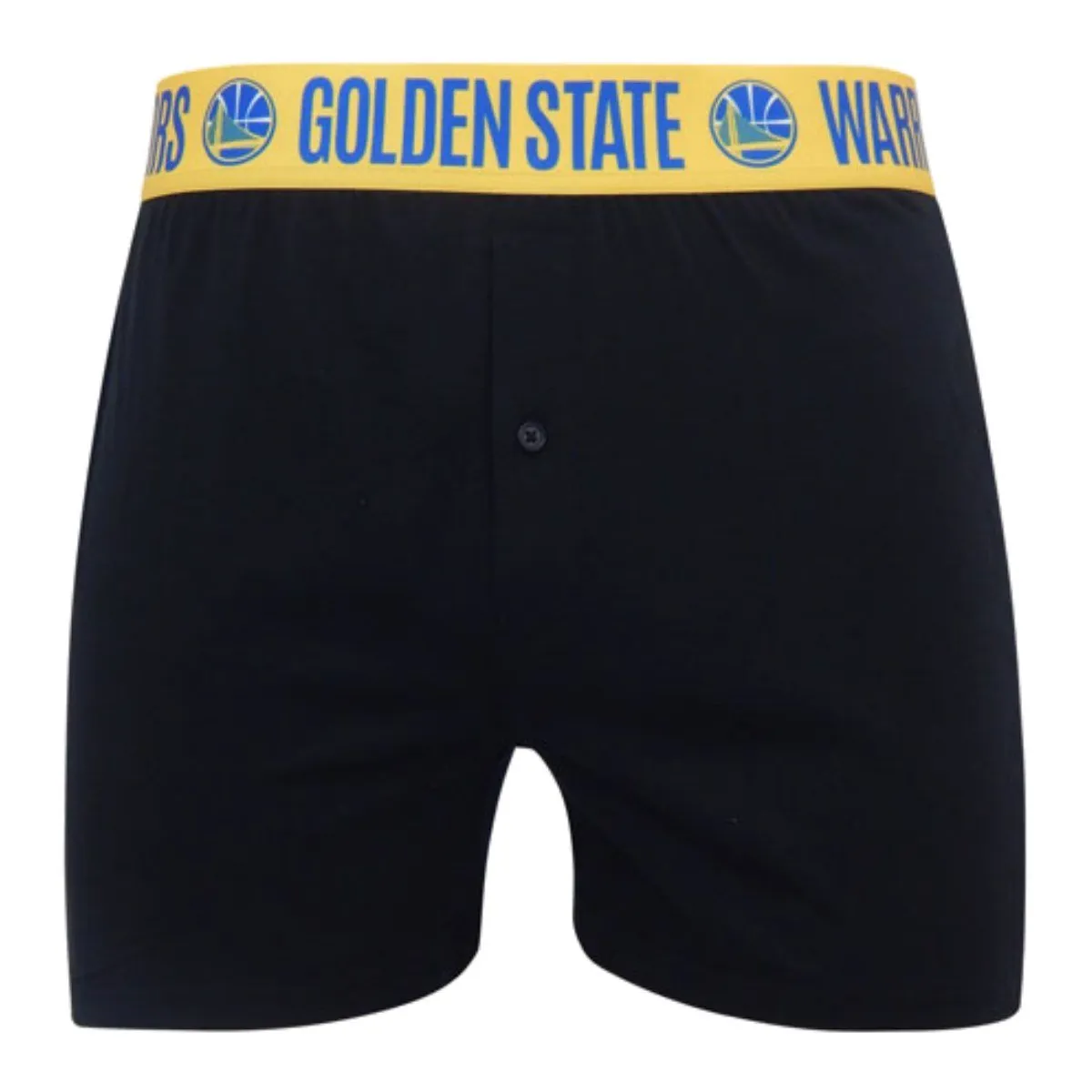 Golden State Warriors Concepts Sport Black "Title" Stretchy Knit Boxer Briefs