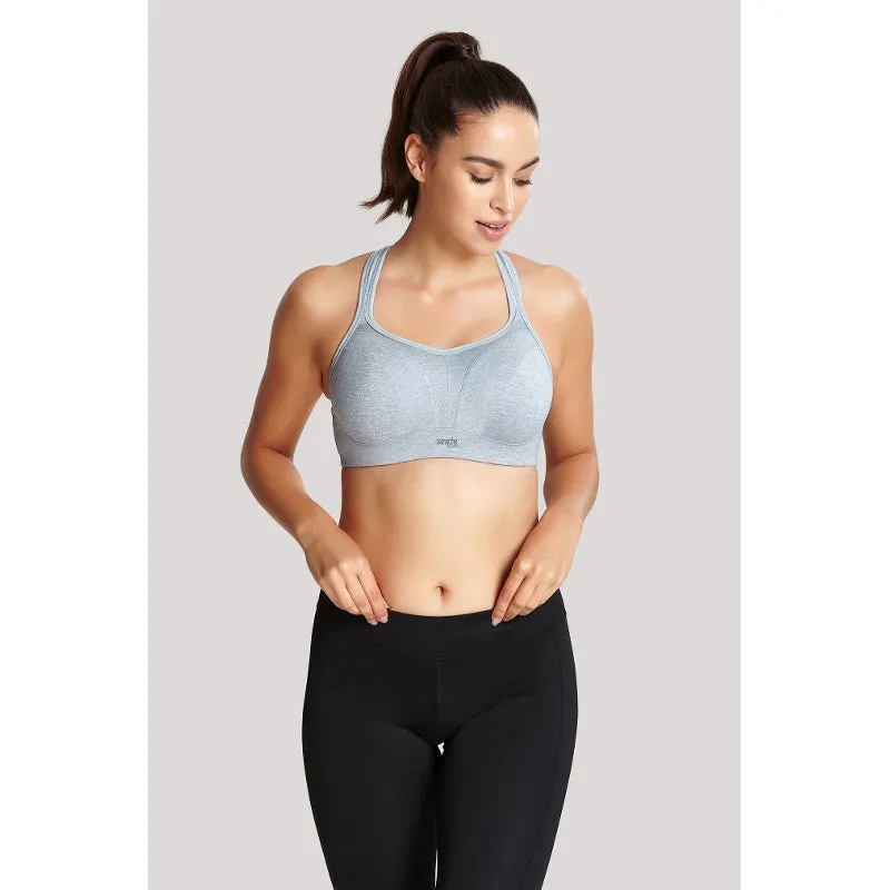 Grey Marl Sports Bra Underwired - Panache