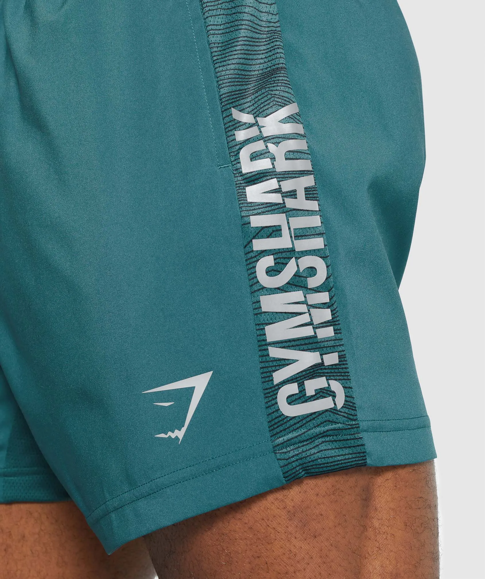 Gymshark Graphic Sport Shorts - Teal