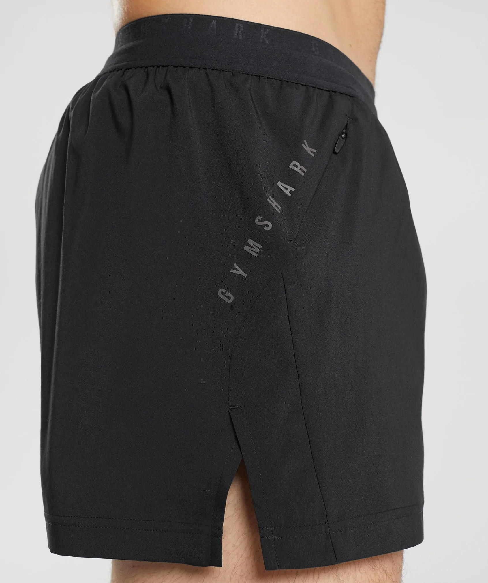 Gymshark Run Sport 3" Shorts - Black