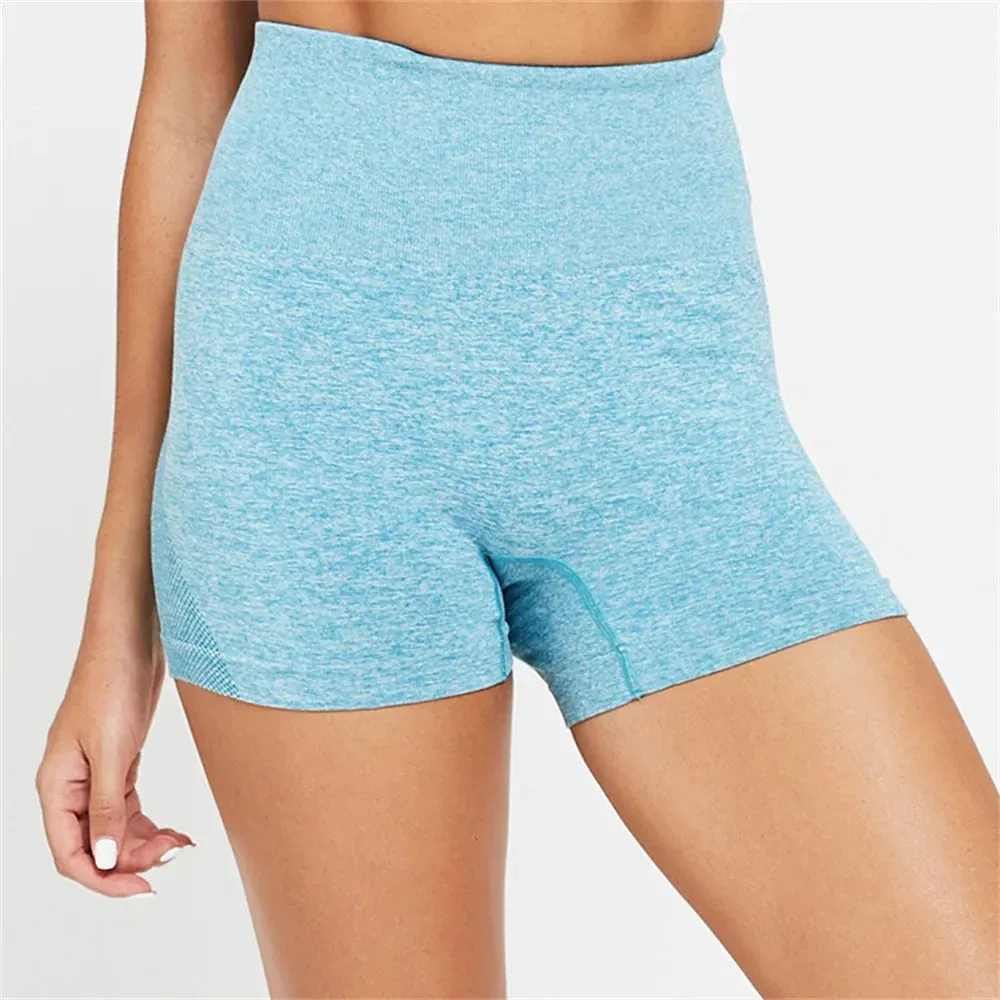 High Waist Tummy Control Butt Lift Yoga Sports Shorts