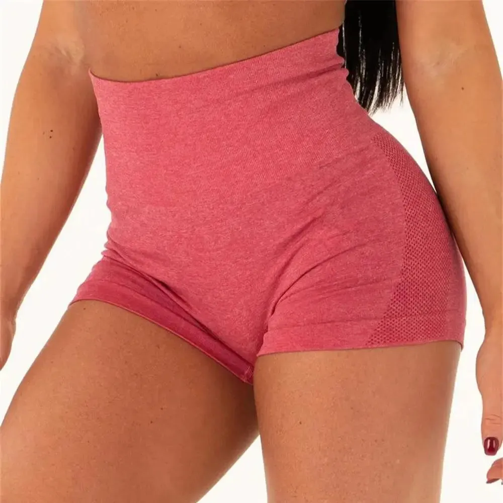 High Waist Tummy Control Butt Lift Yoga Sports Shorts