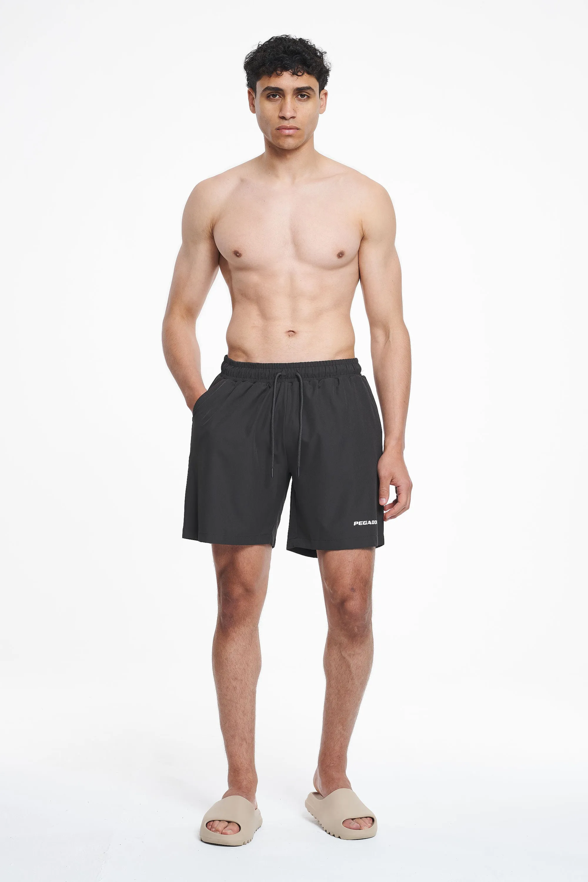 Logo Swim Shorts Black Ink