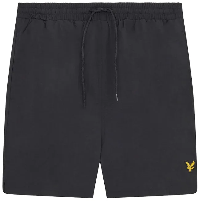 Lyle and Scott Mens Plain Swim Shorts Jet Black