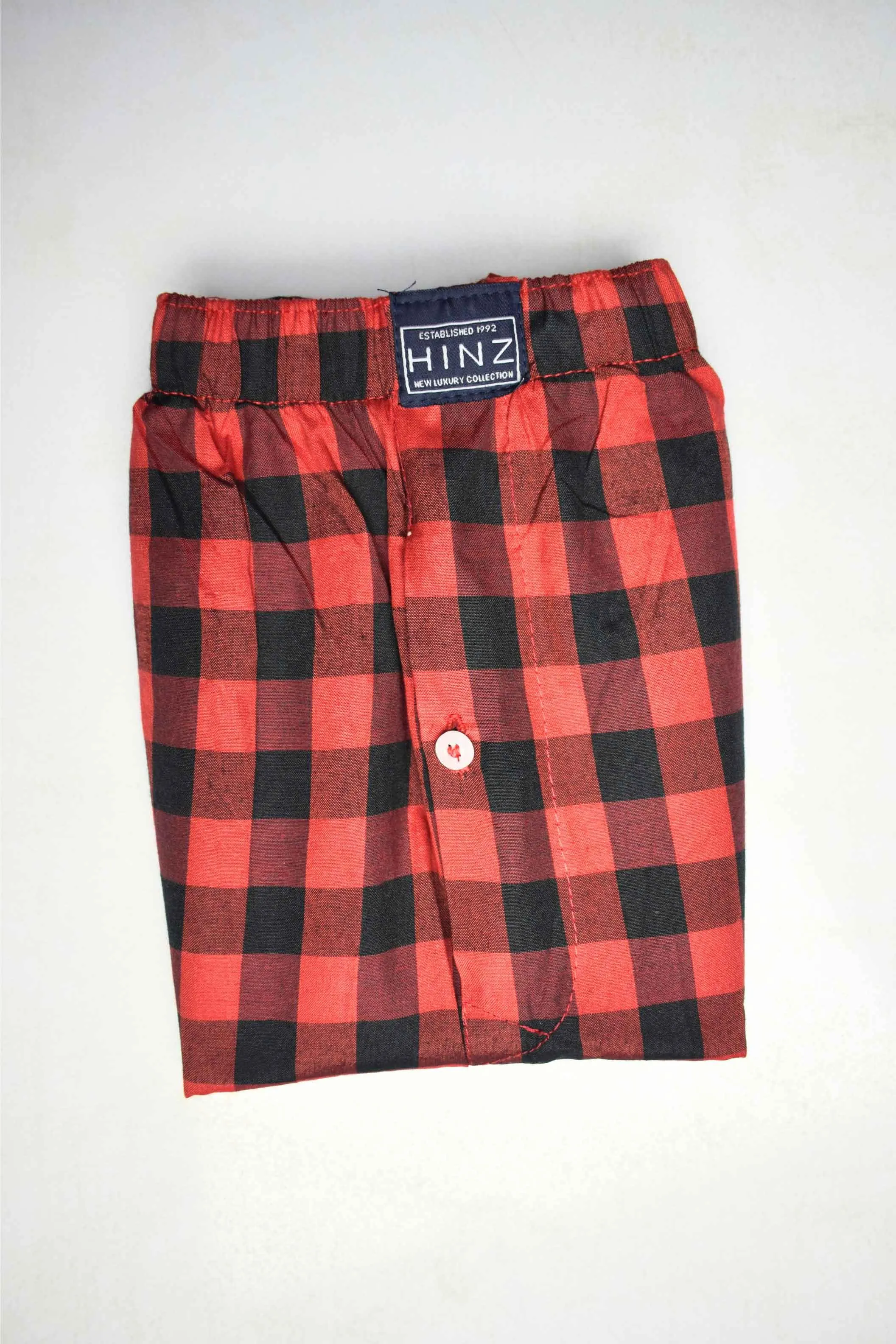 Men's Boxer Shorts - PACK OF 3 Check Design