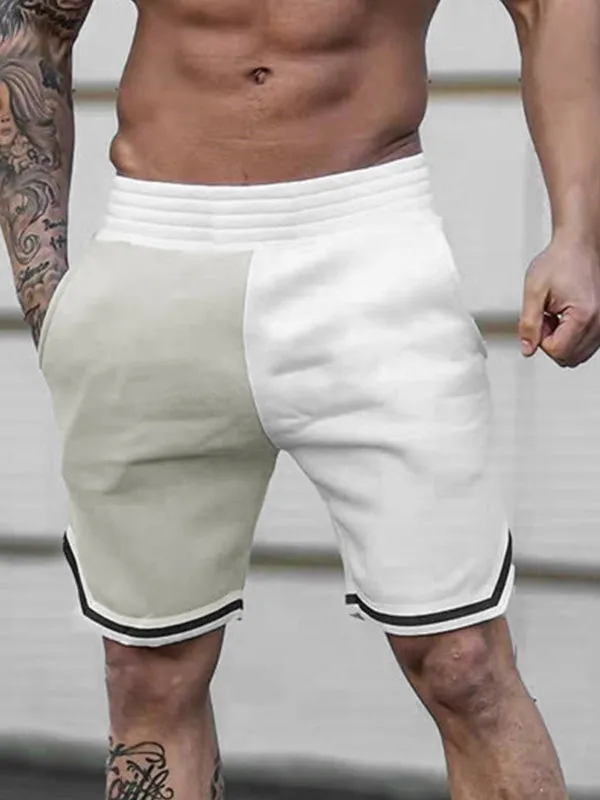 Men's Color Block Sweat Shorts