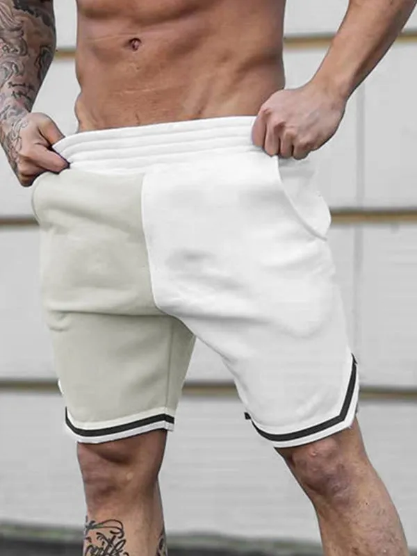 Men's Color Block Sweat Shorts