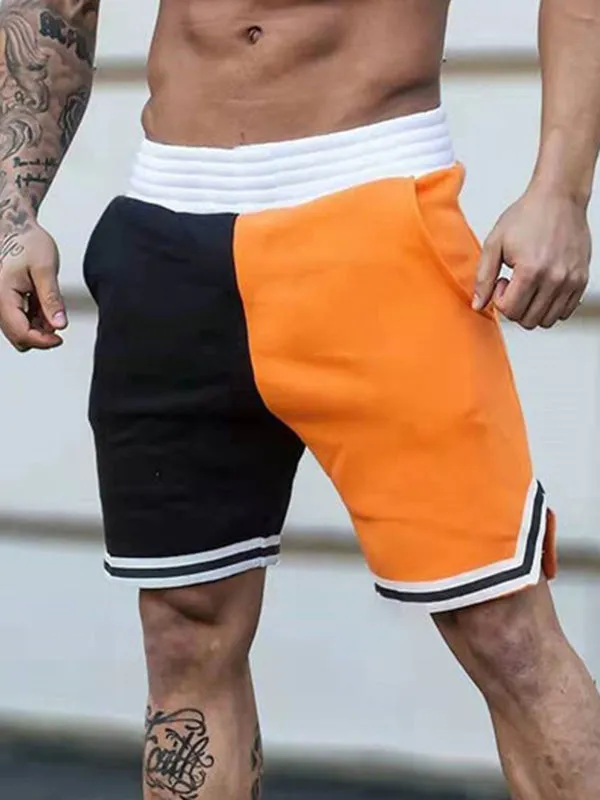 Men's Color Block Sweat Shorts