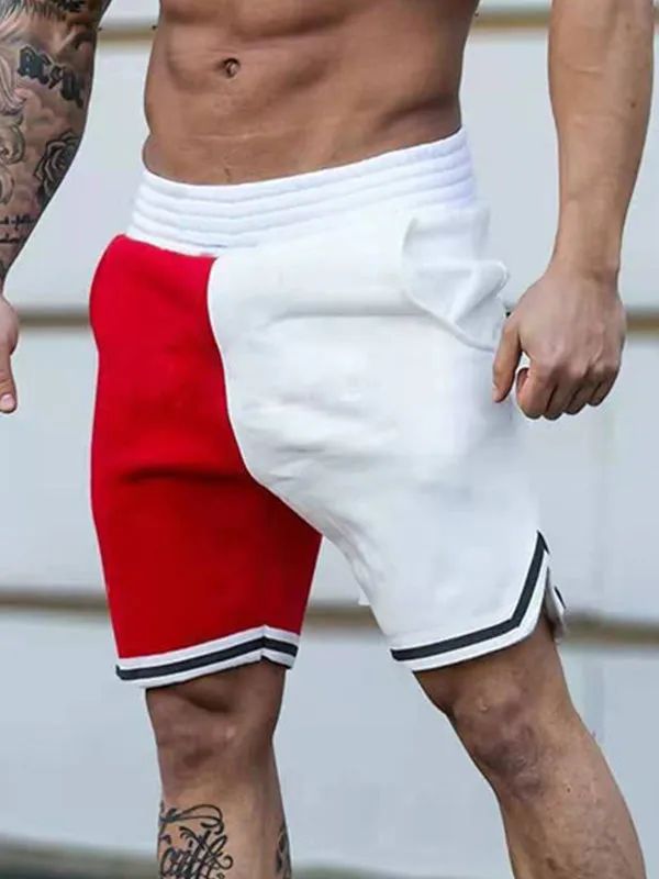 Men's Color Block Sweat Shorts