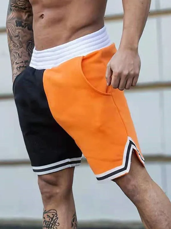 Men's Color Block Sweat Shorts