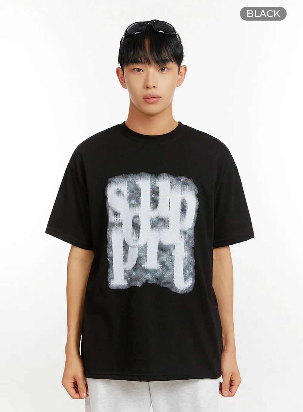 Men's Loose Fit Graphic T-Shirt IU427