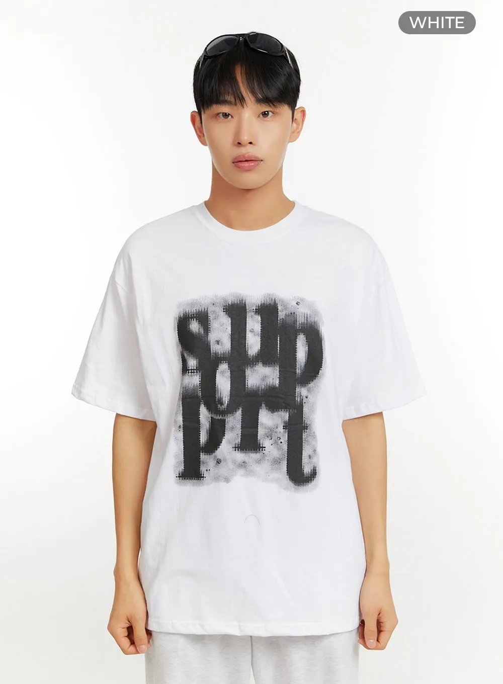 Men's Loose Fit Graphic T-Shirt IU427