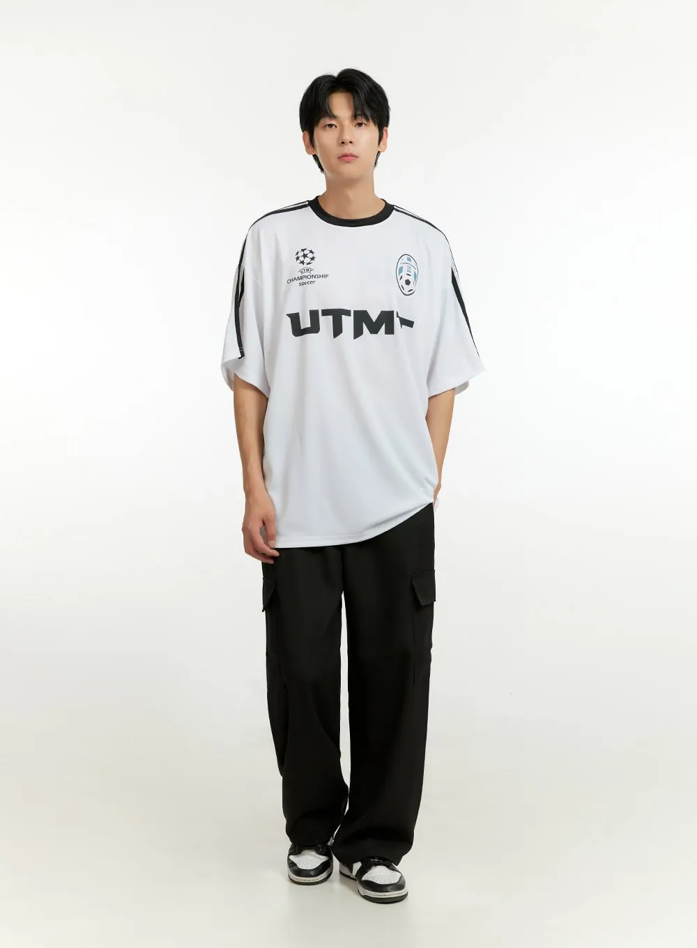 Men's Sporty Graphic T-Shirt IL412