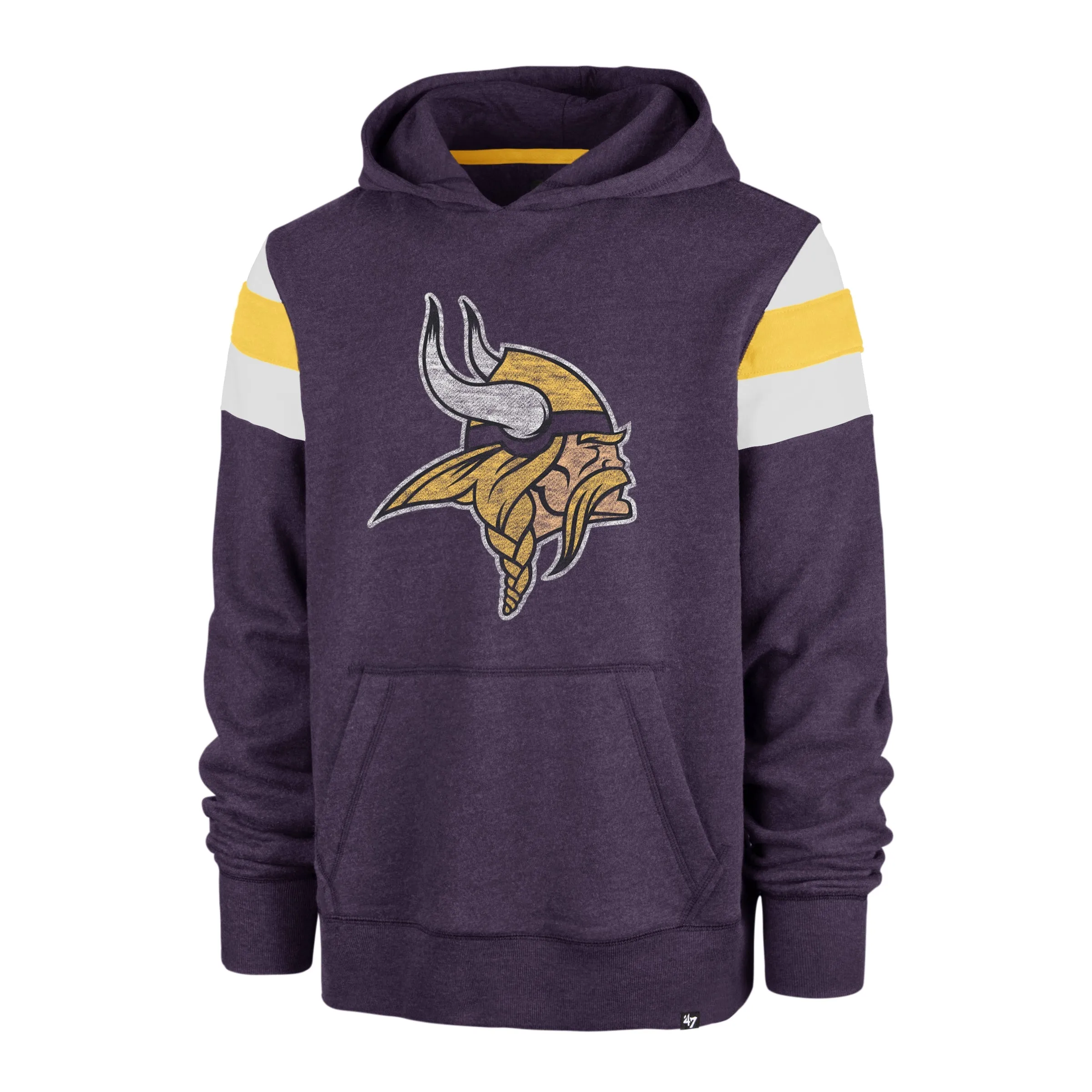 Minnesota Vikings 47 Brand Premier Nico Hooded Sweatshirt - Stylish Football Apparel