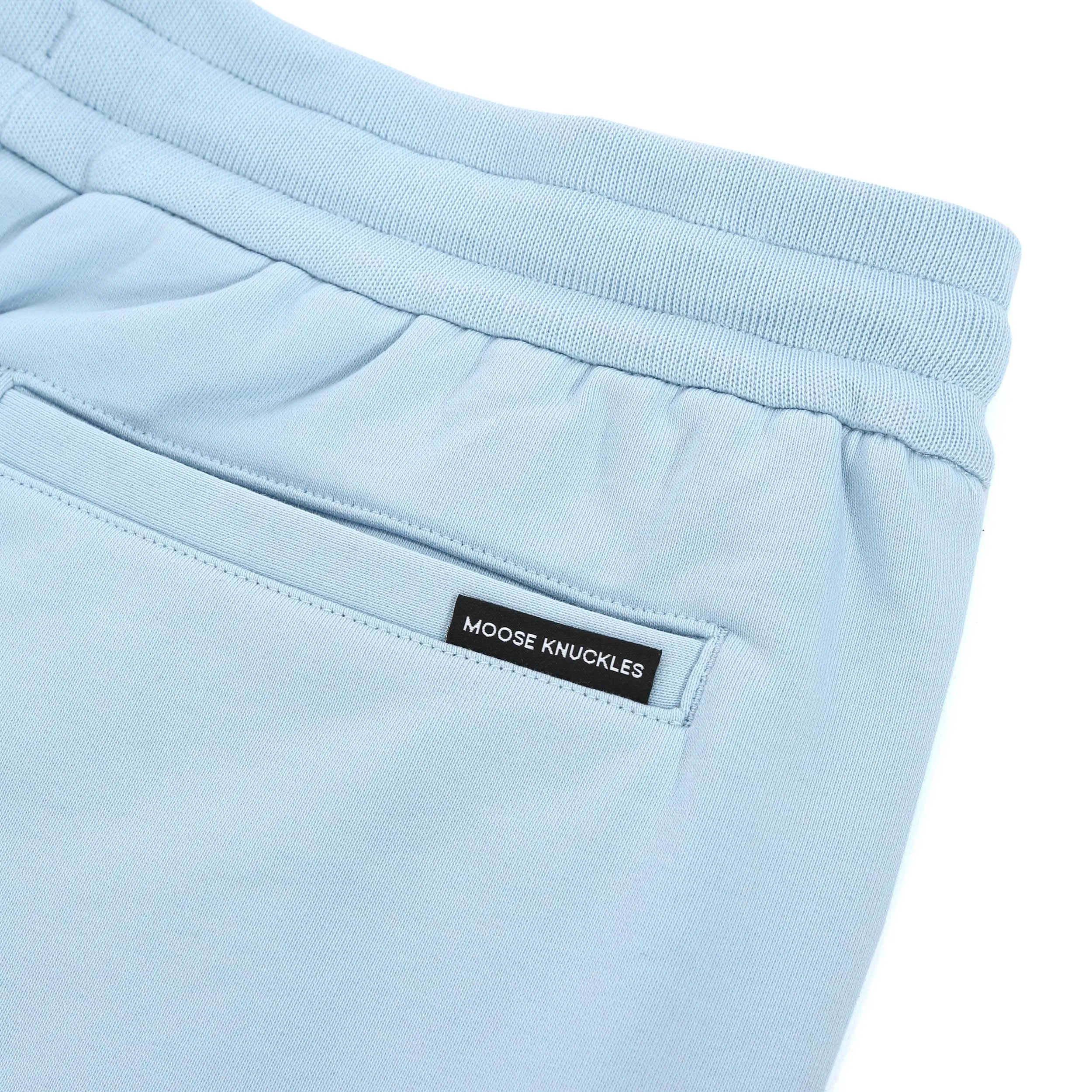 Moose Knuckles Clyde Shorts Sweat Short in Sky Blue