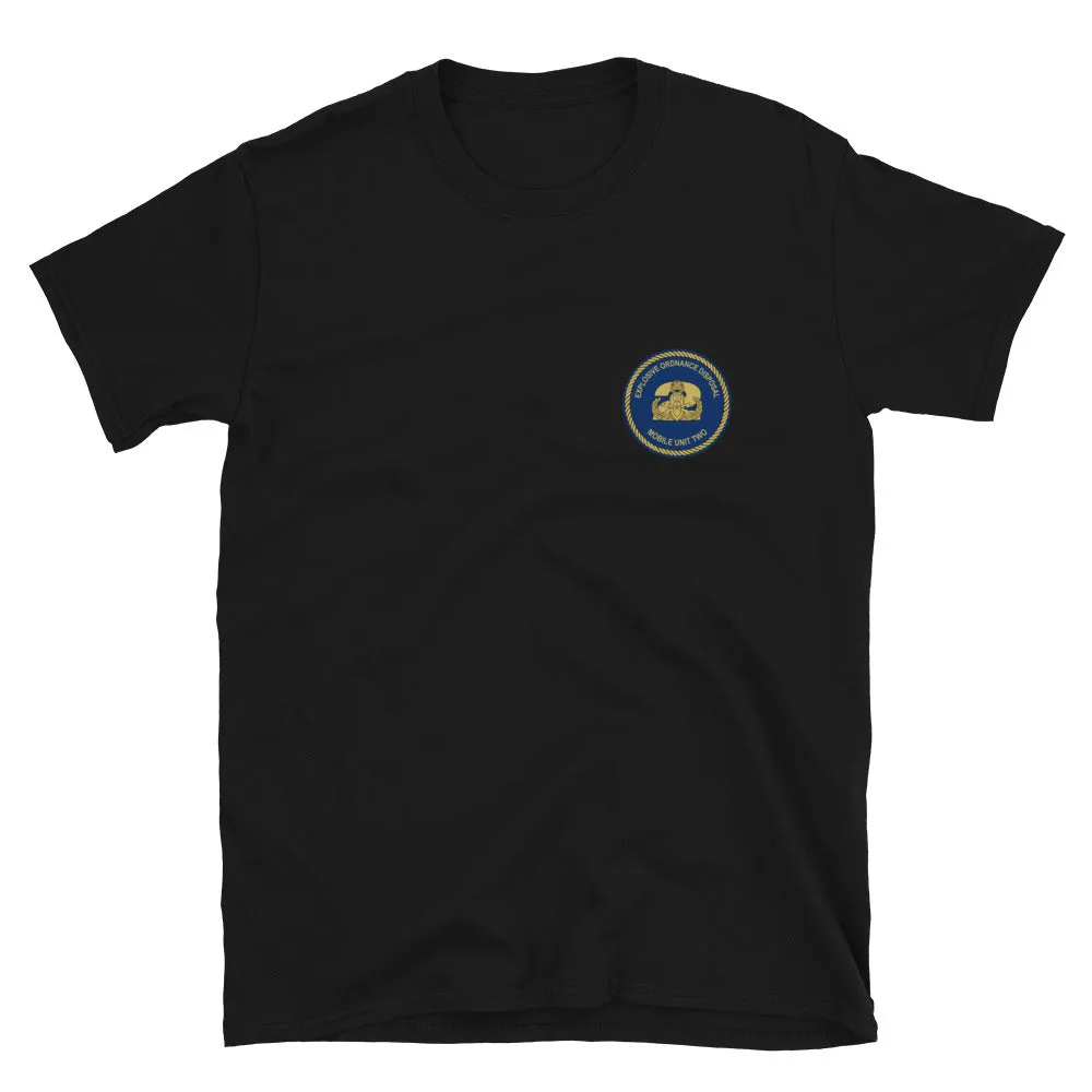 Navy Explosive Ordnance Disposal (EOD) Mobile Unit 2 Short-Sleeve Unisex T-Shirt