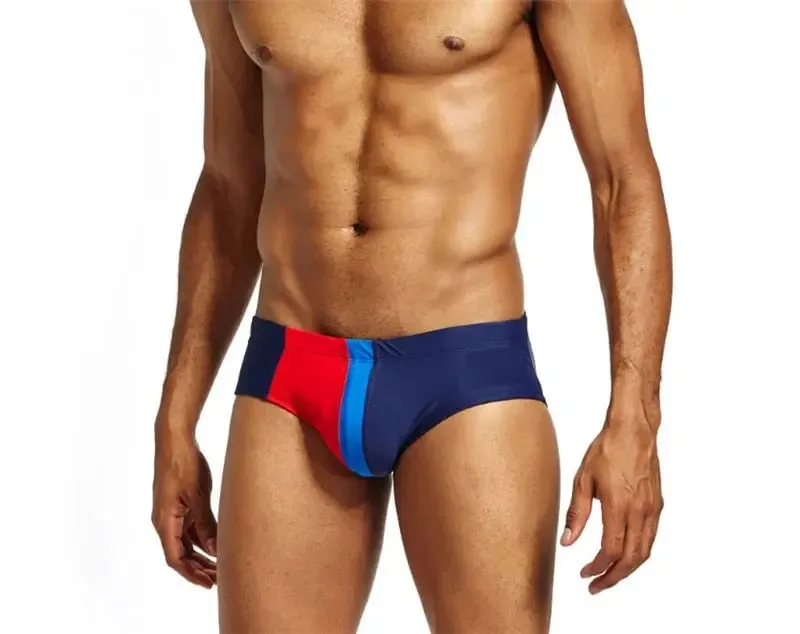 Patchwork Swim Brief