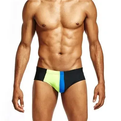 Patchwork Swim Brief