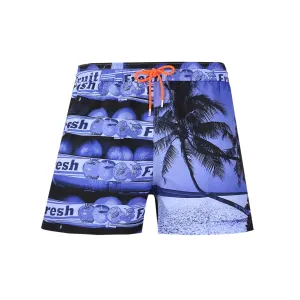 Paul Smith Photo Swim Short in Purple