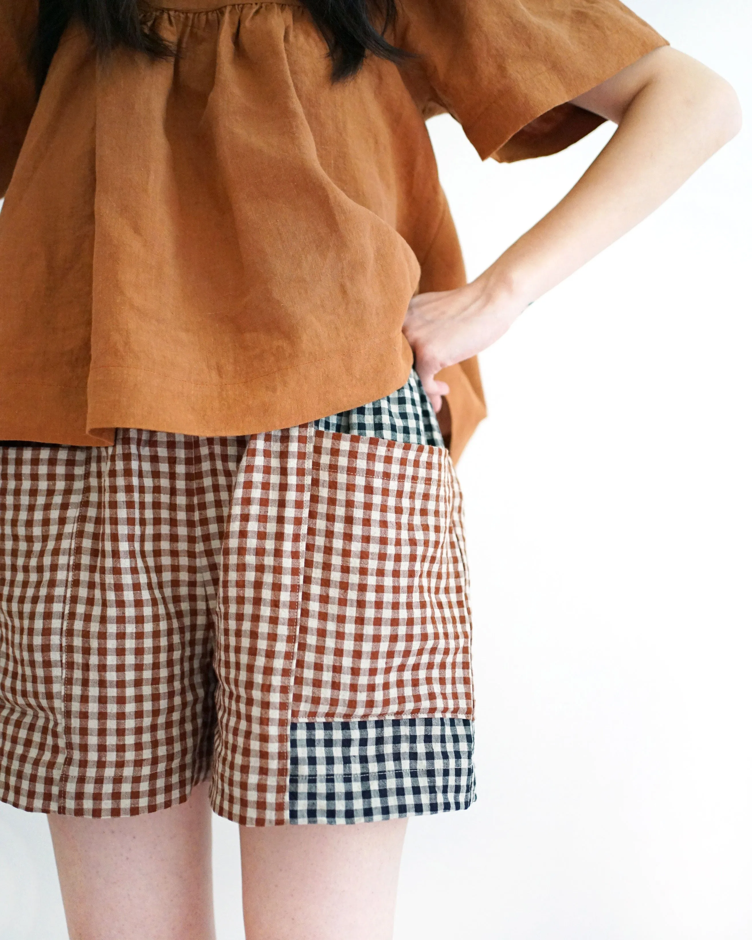 PDF Pattern - Weekend Chore Shorts | Matchy Matchy Sewing Club