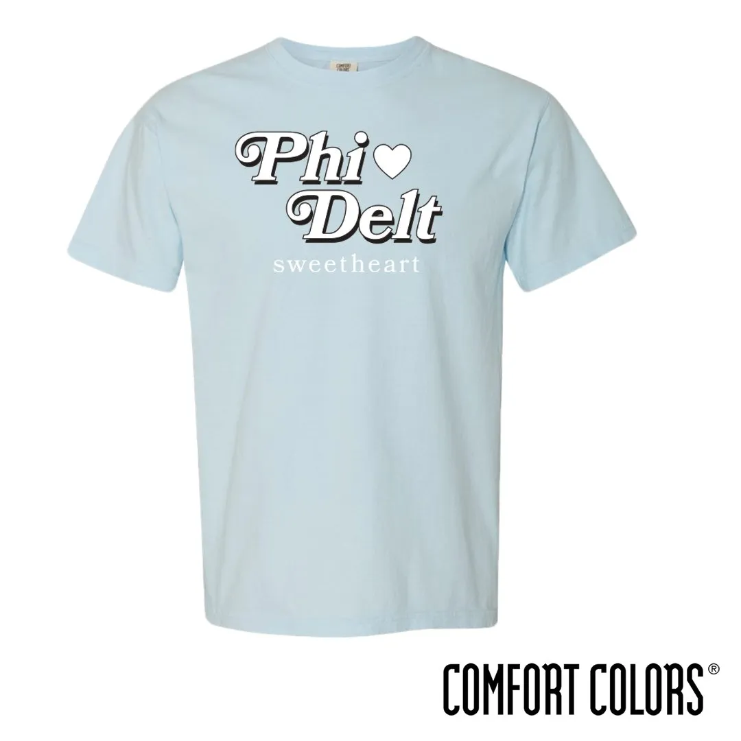 Phi Delt Comfort Colors Retro Sweetheart Tee