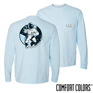 Phi Tau Comfort Colors Space Age Long Sleeve Pocket Tee