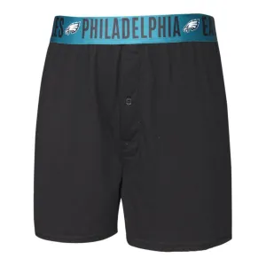 Philadelphia Eagles Concepts Sport Black "Title" Stretchy Knit Boxer Briefs