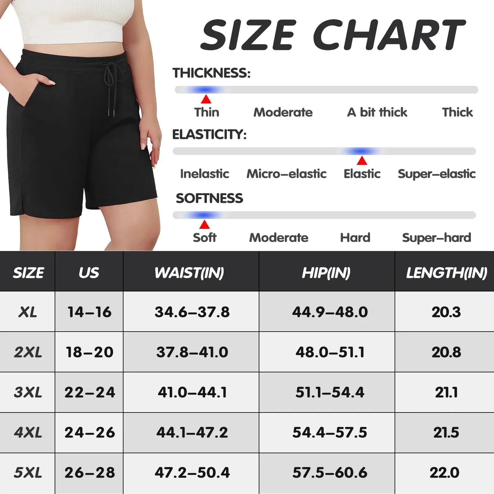 Pocket Solid Drawstring Elastic Sporty Short