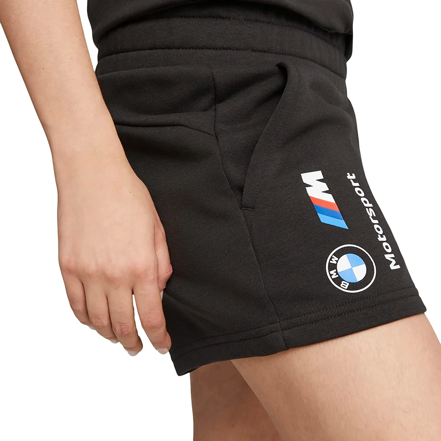 Puma Women's Standard BMW M Motorsport Essentials 4" Shorts