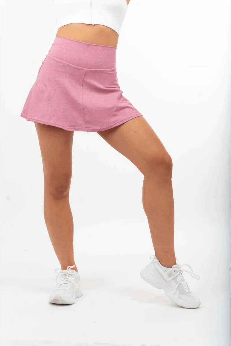 Skirt Shorts - Pale Pink