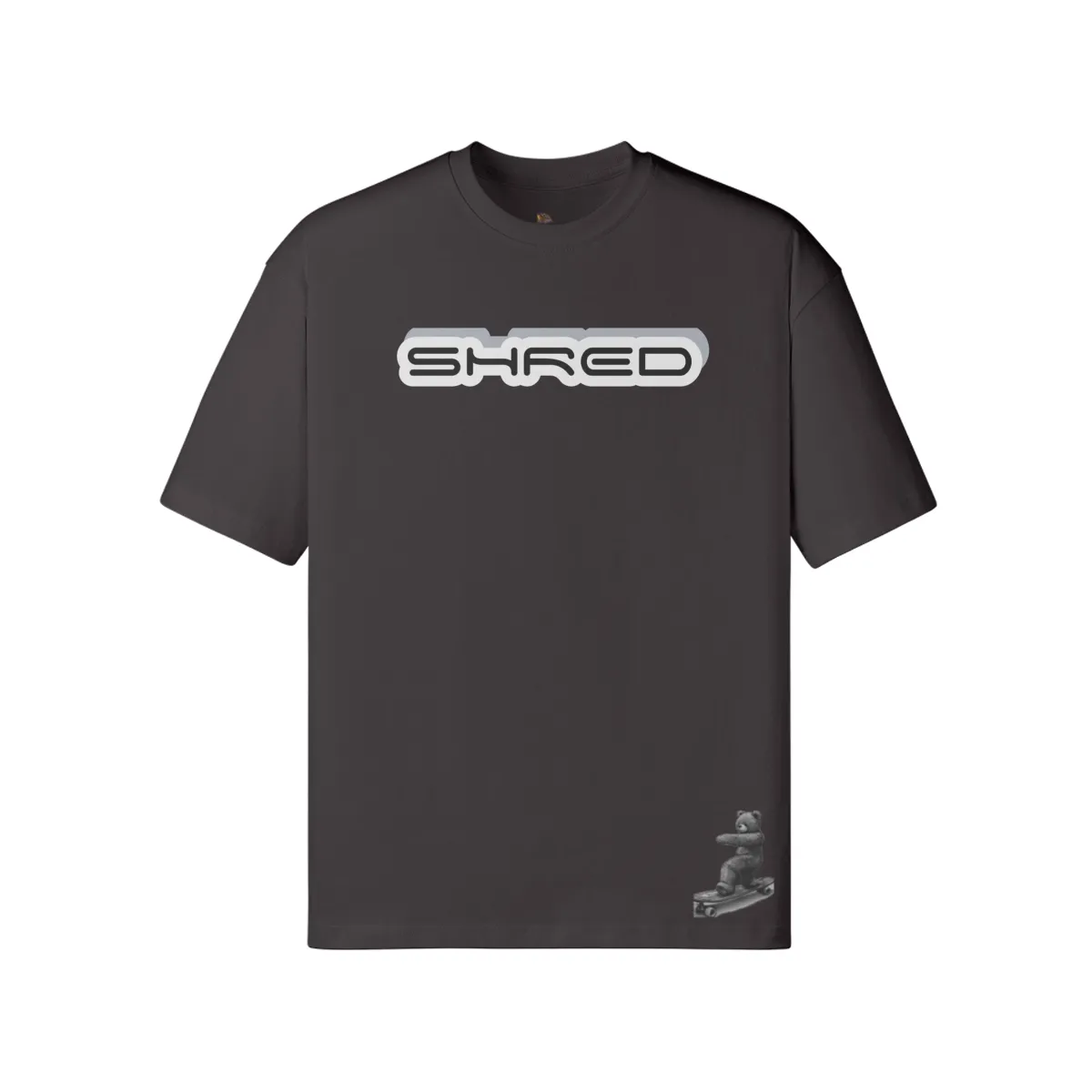 Teddy Ride Shred 190GSM Unisex Loose T-shirt