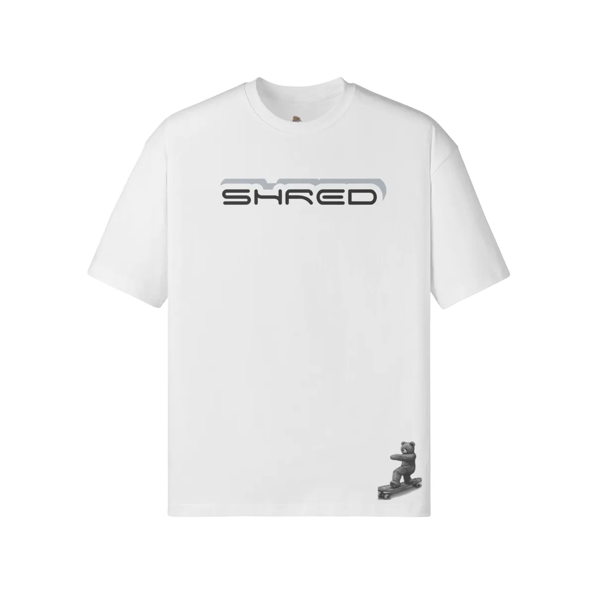 Teddy Ride Shred 190GSM Unisex Loose T-shirt